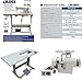 Industrial Sewing Machine Juki DDL-8100 Lockstitch Servo Motor + Table Stand Cut Juki DDL8700 + LED Lamp+ Commercial Grade Sewing Machine