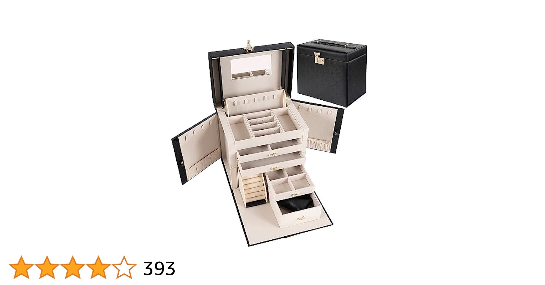 Amazon｜SANSREPONSE ジュエリーボックス 全品3点セット 大容量