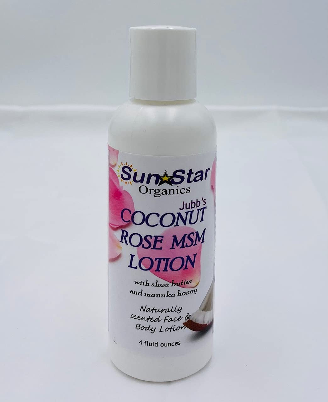 MSM Lotion - Coconut Rose 4oz
