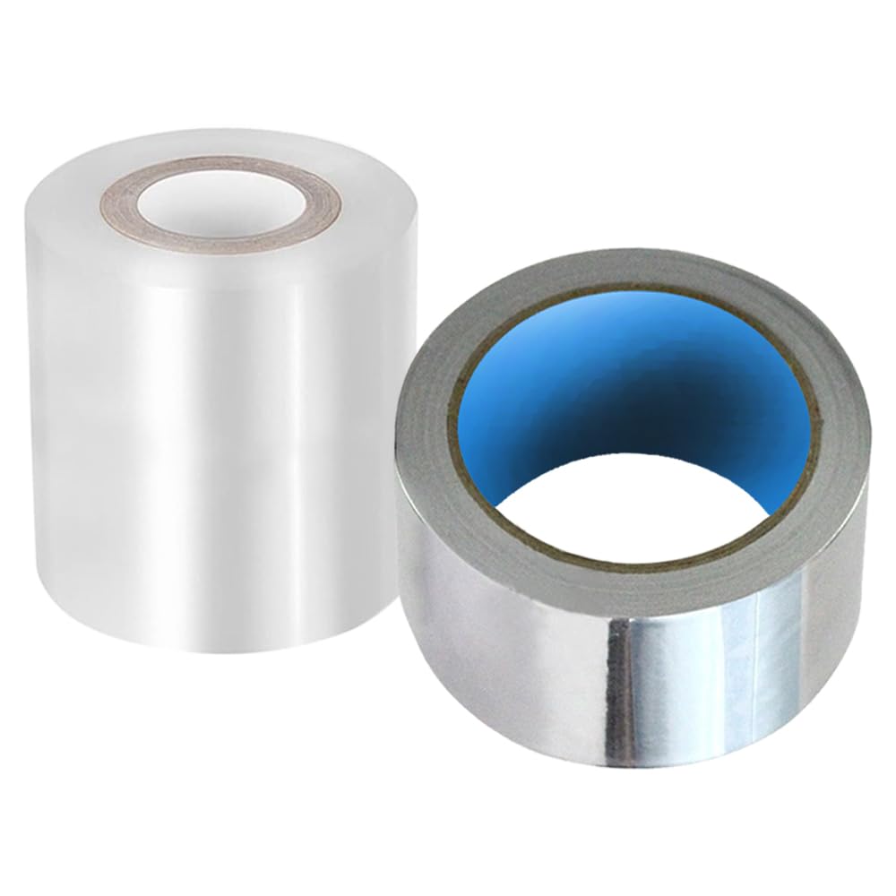[(2-Pack)] Grafting Tape for Plants & Trees - Professional Strength Stretchable Clear Film for Wound Healing, Fruit Tree Repair, Bonsai & Rose Gardening | Eco-Friendly Self-Adhesive Bandage (2.3" x 32FT)