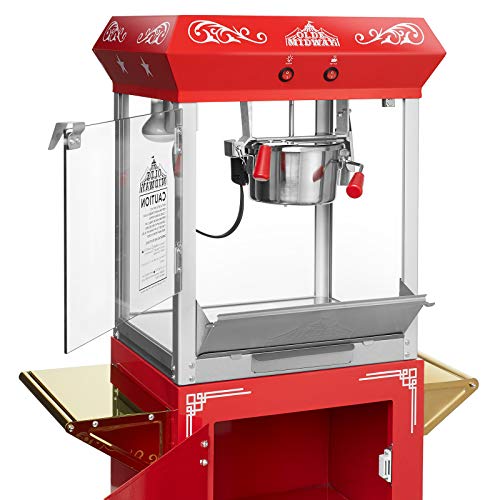 Commercial Popcorn Machine Vintage Style