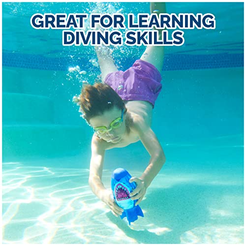 SwimWays Shark Rocket, Kids Pool Accessories & Torpedo Pool Toys, Water Rocket Outdoor Games for The Swimming Pool, Lake & Beach for Kids Ages 5 & Up - image 5
