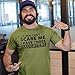 You Can’t Scare Me I Have Three Daughters Shirt Funny Dads Graphic Tee New Dad, Grandpa T-Shirt, Father’s Day or Birthday Present for Men Heather Navy Large