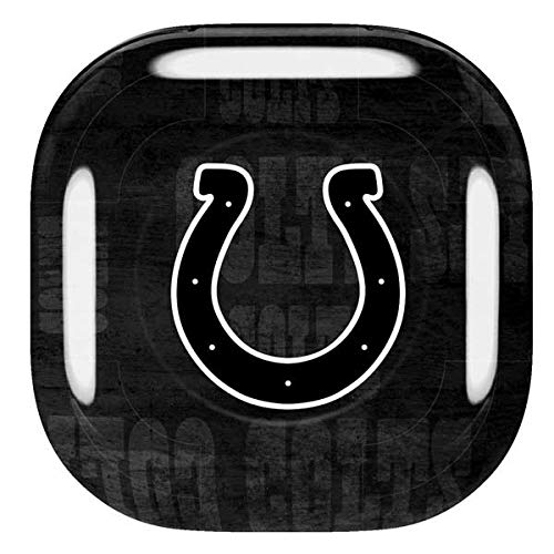 Skinit Decal Audio Skin Compatible with Samsung Galaxy Buds Pro - Officially Licensed NFL Indianapolis Colts Black & White Design