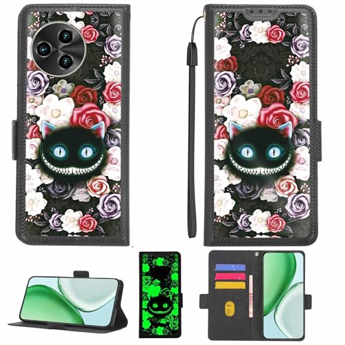 Aroepurt Case Compatible for Sunelan Mountain M9 Phone Case Flip Cover [with Tempered Glass Screen Protector][RFID Blocking][Luminous Effect] LPT-LZM