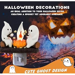 Ghostcampfirenightlightghostcampfireflickeringnightlightcampfireflamehalloweennightlight Urban Country Home Decor Ghost campfire nightlight ghost campfire flickering nightlight campfire flame halloween nightlight urban country home decor
