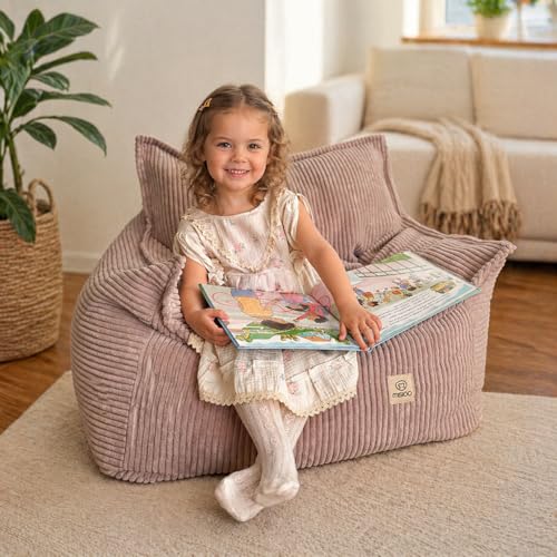 Fauteuil Enfant MISIOO Velours Côtelé Oeko‑Tex Plush Nest