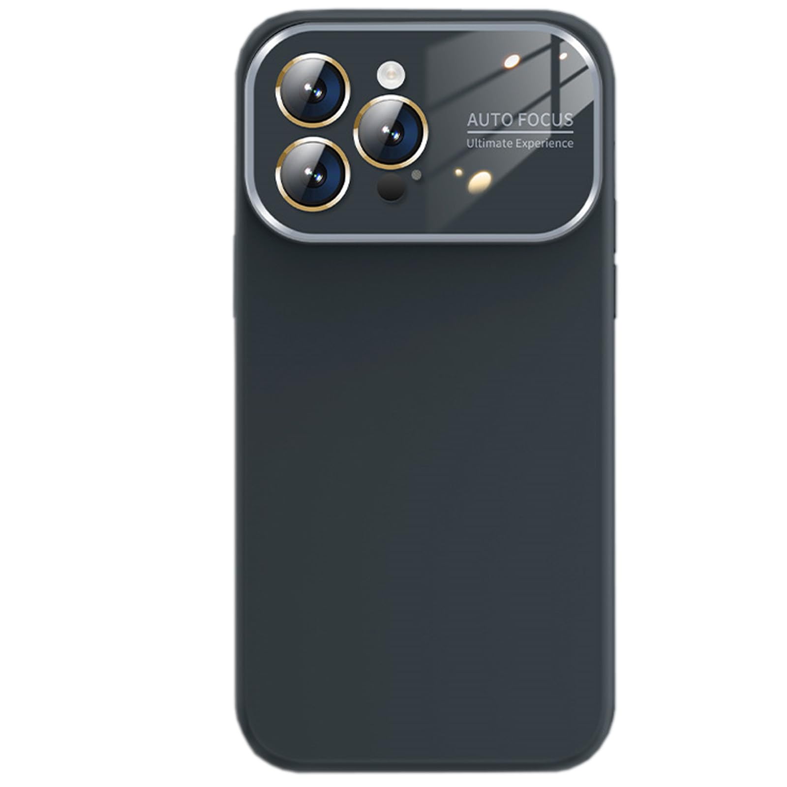 LXURY Ultra cienkie etui do iPhone'a 15 Pro Max/15 Pro/15 Plus/15, miękkie etui premium z okienkiem ochronnym aparatu, oryginalne etui z płynnego silikonu, szare, 15 Pro Max 6,7"
