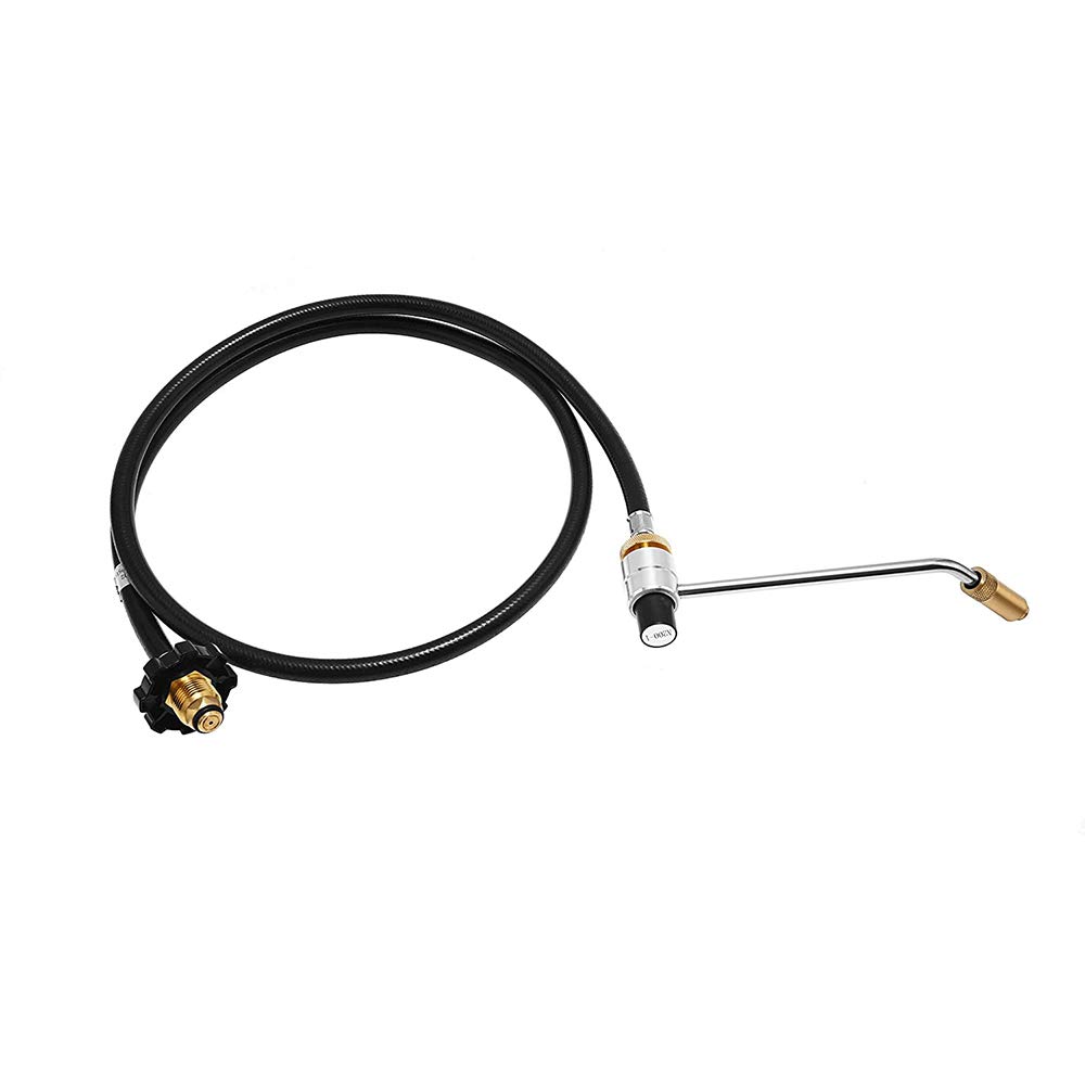 Grill 5430 Regulator with 5 Feet Propane Adapter Hose Replacement Kit for Coleman Propane Stove, Not Fit for Coleman Roadtrip LXE Grills