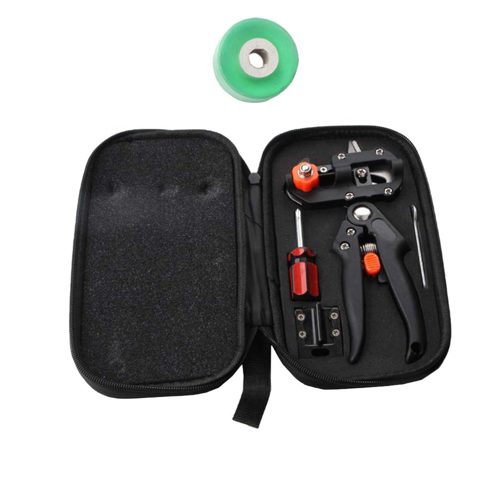 Cabilock 1ensemble Kit Outils De Jardinage Professionnel Pour Ensemble De Sécateurs Et Couteaux à Greffer Avec Noir Et Lame De Outils De Pour Fruitiers