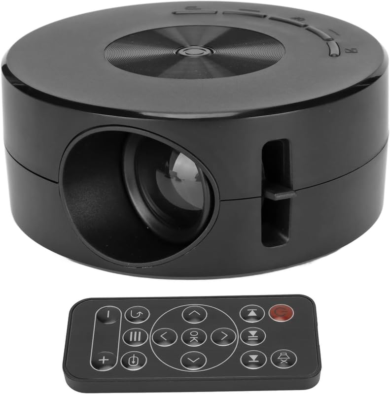 Drumstone 【 12 Years Warranty】 Mini Projector, Portable HD Movie Projector, Pocket Cinema Projector for Kids, Portable LED Home Projector, Phone Projector with Same Screen-image-39
