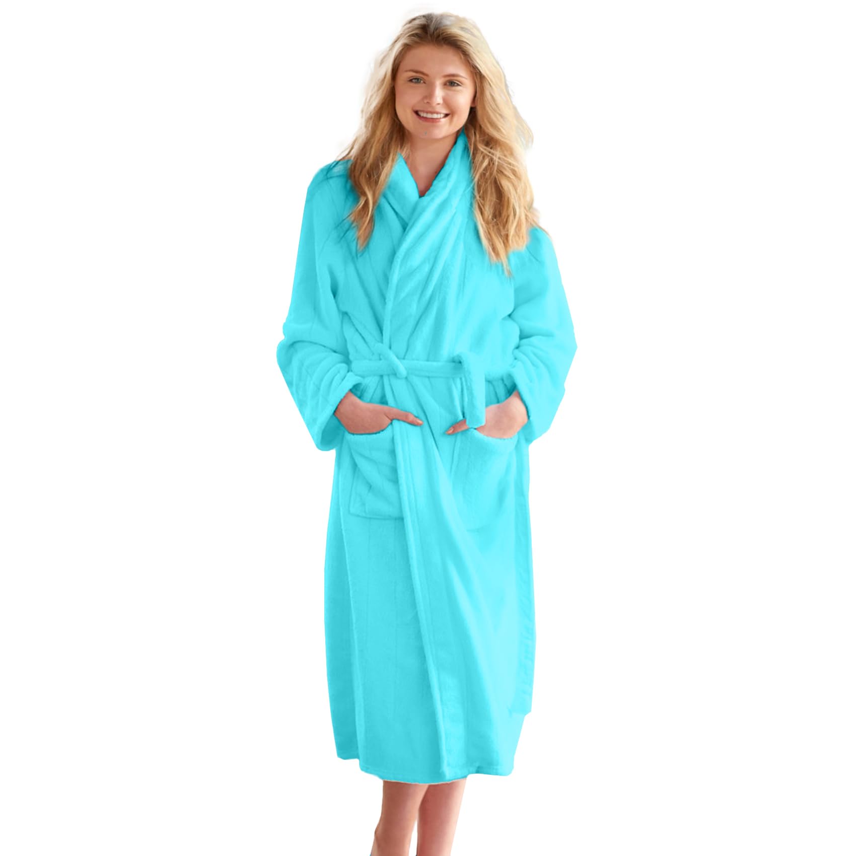 DAN RIVERBathrobe & Shower Wrap Made with 100% Ringspun Cotton for Men and Women | Highly Absorbent | Pack-1