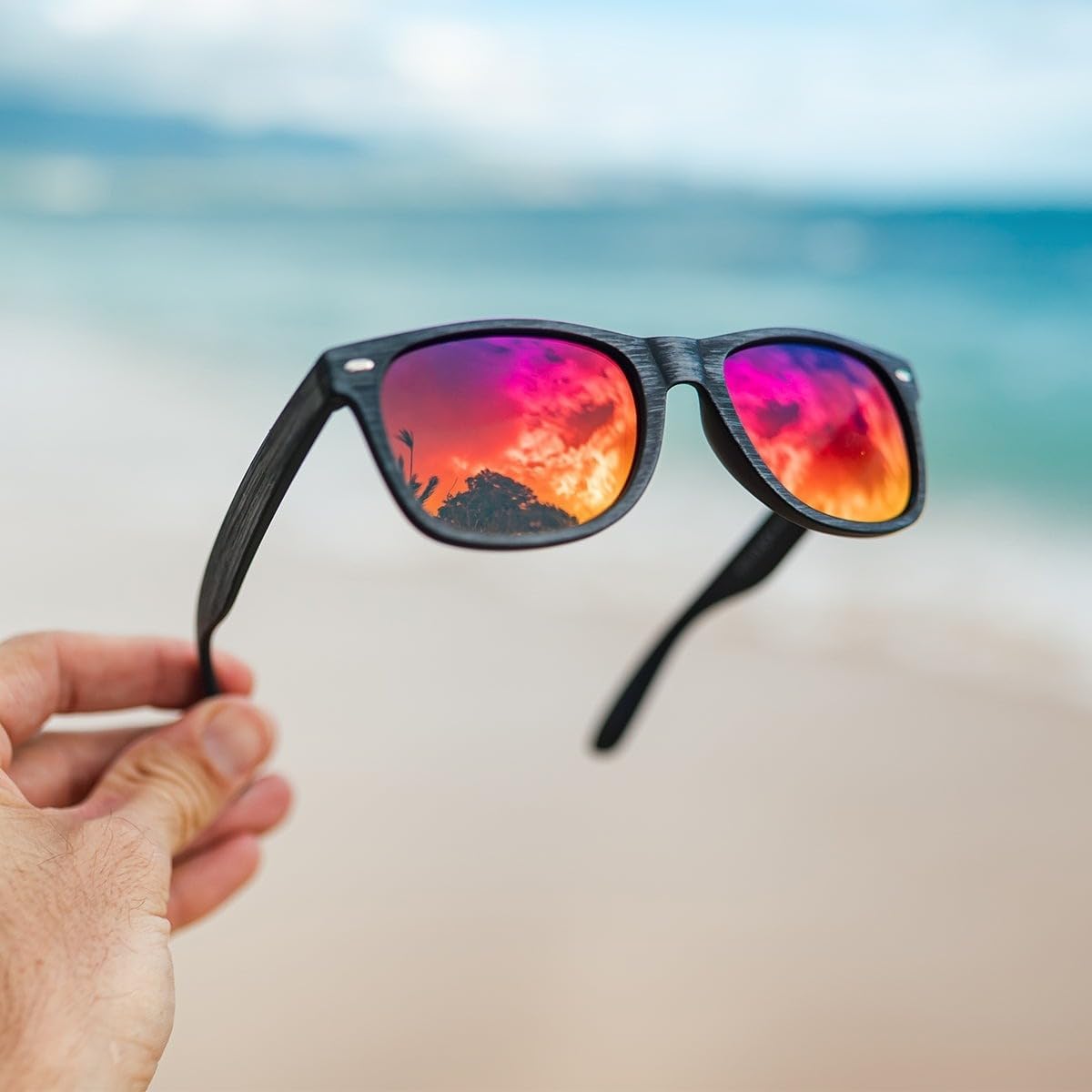 Reader Sunglasses for Man and Women Bifocal for Reading Under the Sun Vintage style glasses with wooden finishes