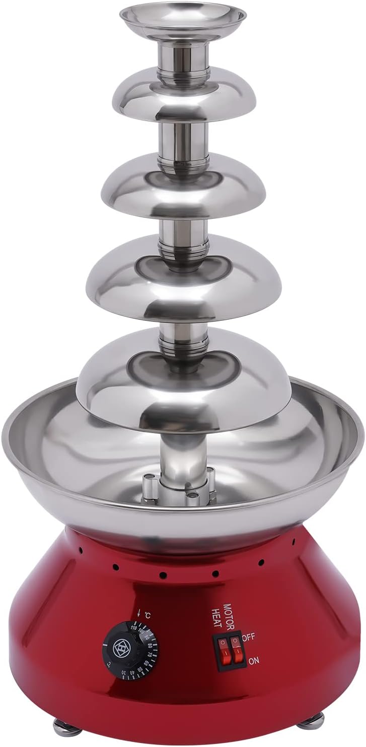 Chocolate Fountain Commercial Hot Chocolate Fondue Tower 5