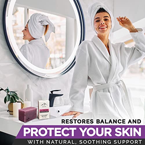 Iheart Fresh And Fragrant Wildflower & Lavender Soap Bar - Long Lasting Rich Creamy Moisturizing Lather - Face & Body Wash Soap For Men And Women - Large 6 Ounce #TOP2