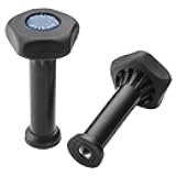 ROCKLER Easy-to-Grip 5-Star Tall Fence Knobs, 3/8''-16 Threads