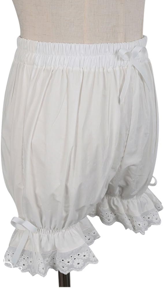 Loligals Sweet Cotton Lolita Shorts/Bloomers With Lace Trimming