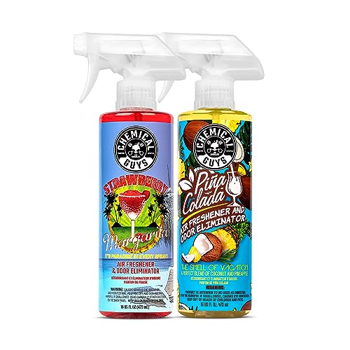 Chemical Guys AIR40203 Vent Clip Air Freshener, Forbidden Paradise Tropical Scent, (Great for Cars, Trucks, SUVs, RVs, Home, Office, Garage, Dorm Room & More) - 3 Pack - image 1