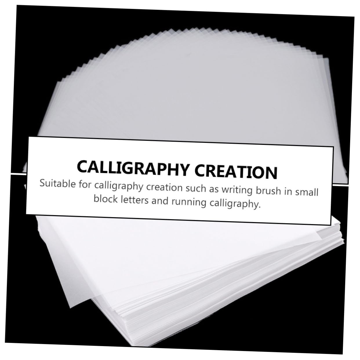 Hohopeti Copy Paper for Chinese Calligraphy 4 Packs 400pcs Paper for Boys and Girls