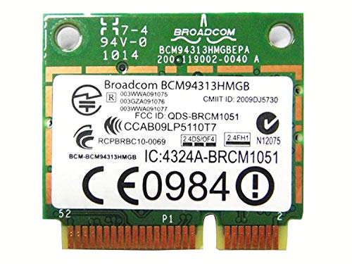 BroadCom BCM94313HMGB BCM4313 Half Mini PCIe BT Bluetooth WLAN WIFI Wireless Card for HP Laptop 598711-001 600370-001 657308-001 657325-001