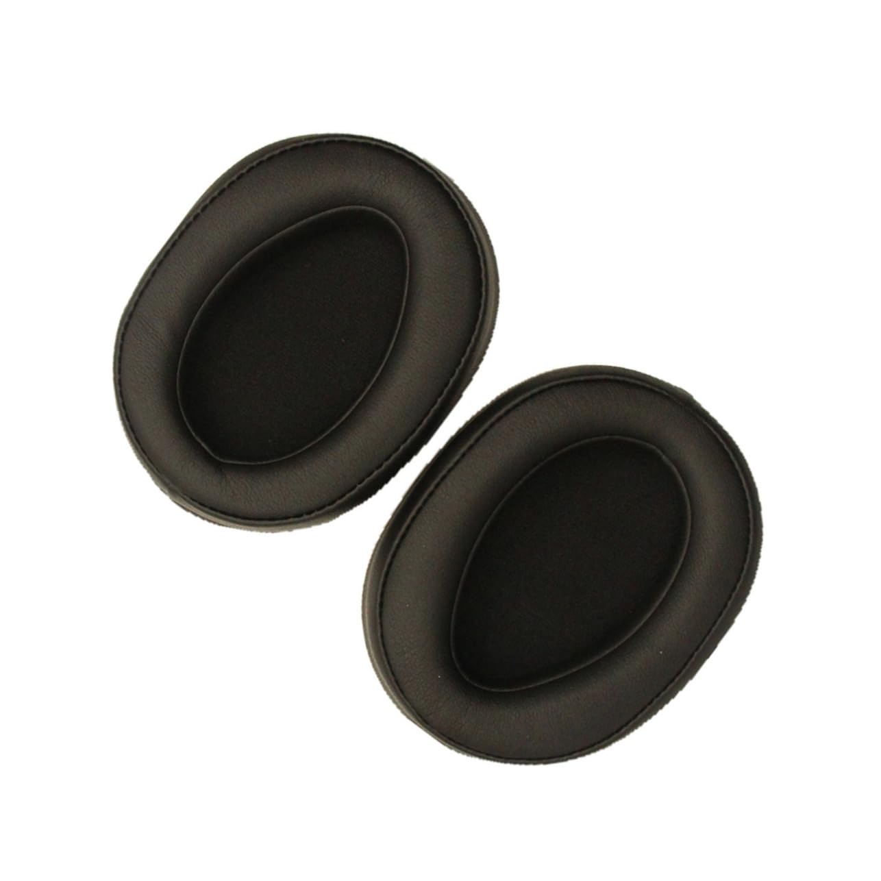 Housoutil 3 Paia auricolari di ricambio Cuscino auricolare di ricambio accessori per cuffie cuscino per cuscinetti auricolari cuscinetto auricolare in pelle Black