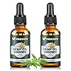ProTKFU (2Pack Hemp Oil – Omega 3-6-9 Oil Fatty Acids Nutritional Supplement for Immune System Support, Focus, Calm, Relaxation, and Mood Enhancement – Organic, Vegan, Non-GMO