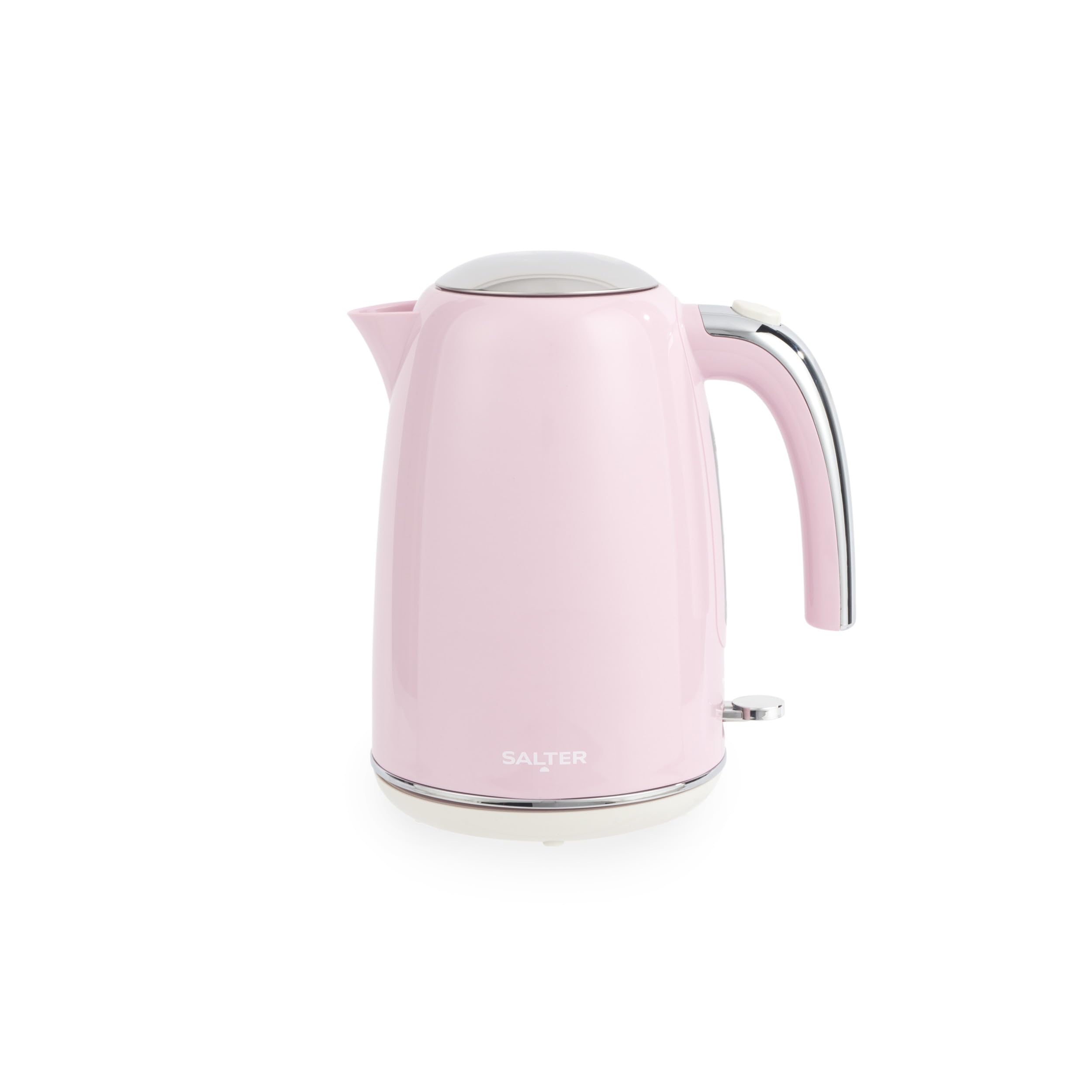 Salter Pink Retro Electric Kettle 1.7 L, Rapid Boil 3000 W