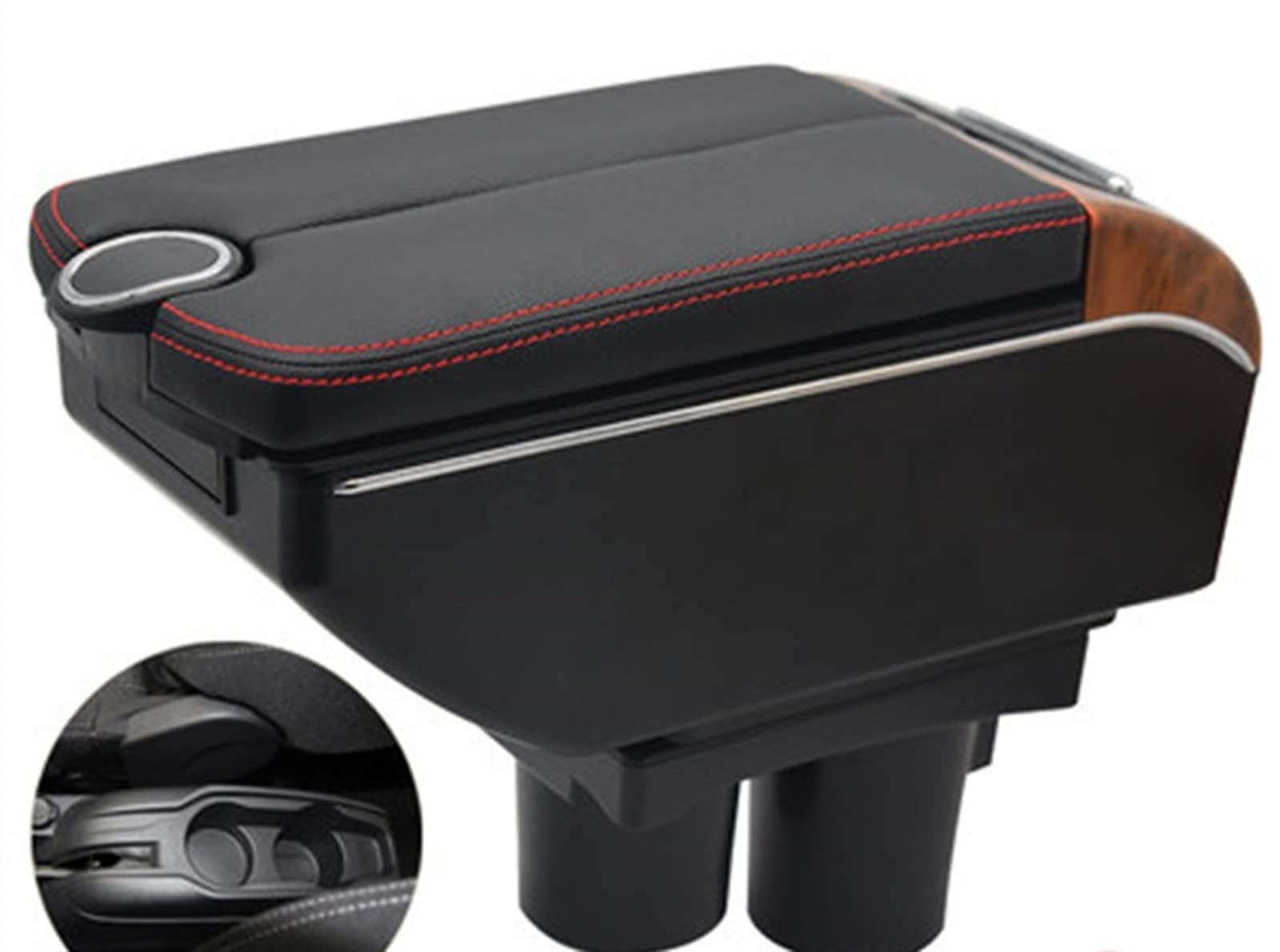 Amazon.co.jp: 車のアームレスト 両開き 7USB 車アームレストボックス