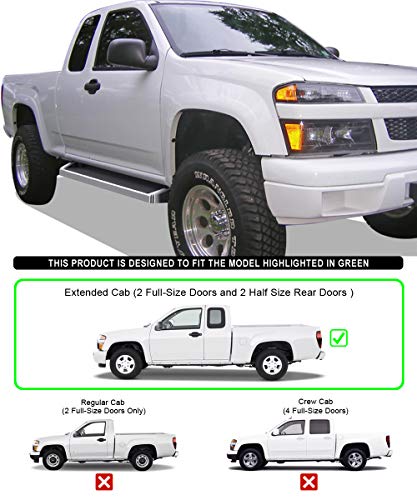 Estribos Tuxtreme para Chevy Colorado 2004-2012 Extended Cab miniatura 2