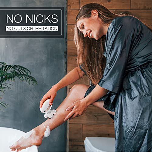 Electric Razors For Women, 5D Razor & Waterproof Electric Lady Shaver, Painless Hair Removal For Women Legs, Bikini, Head, Arms For Sensitive Skin , Bald Head Shaver For Men #TOP3