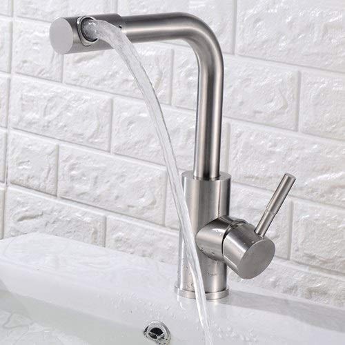 Robinet de lavabo à double rotation pour en finir avec les éclaboussures