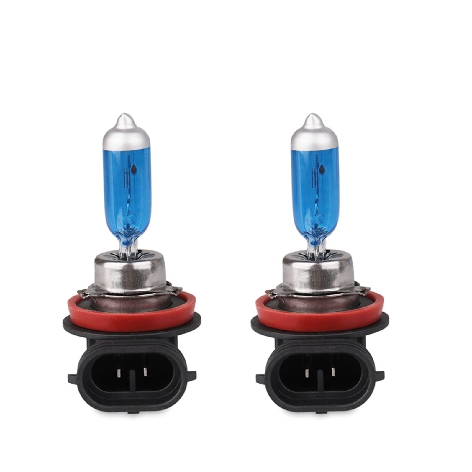 10 sztuk 12v 55w H11 Halogenowa żarówka samochodowa 6000K intensywna biała halogenowa lampa samochodowa żarówka halogenowa Car Styling reflektor światła przeciwmgielne