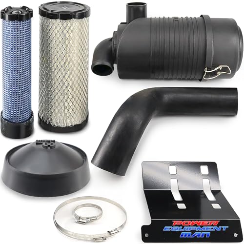 Air Filter Upgrade Kit fits Kawasaki FR651V FR691V FR730V - Heavy Duty Commercial Style Canister Air Filter Kit fits Kawasaki FR Series Engines - Replaces Stock 11013-0752 Air Filters for Mowers