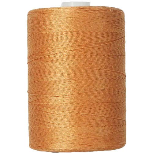 Image of ThreadArt Cotton Quilting Thread, 1000M 50 /3, Mocha 806 | Long staple cotton thread for quilting, sewing and serging. Low-lint, smooth thread for clean stitches and strong seams.