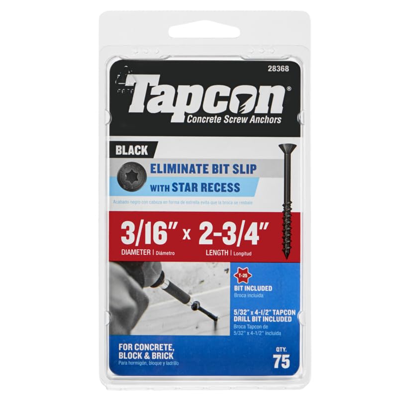Tapcon 3/16