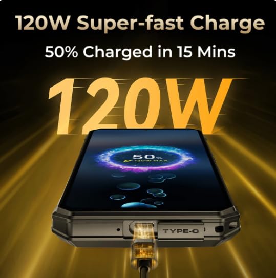 Amazon | Oukite WP 30 Pro 120 W 5 G堅牢型アンドロイド