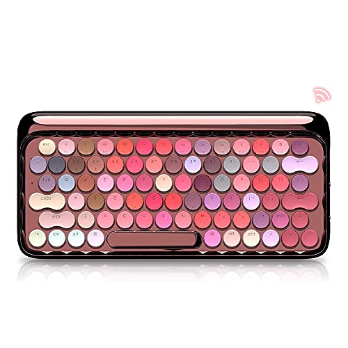 DOT Lofree EH112S メカニカルキーボード Lofree EH112S Milk Tea 79 Keys ABS Mechanical Keyboard