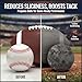 HappyAlley Baseball & Football Rubbing Mud, Odorless Pro Grade Ball Conditioning Mud for Enhanced Grip, Darkens Leather, Reduces Shine, Break in Formula for Leather & Synthetic Game Balls