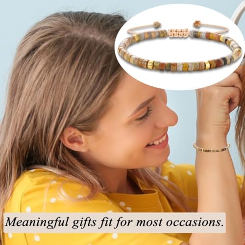 Sister-In-Law, Daughter-In-Law, Bonus Daughter, Grandma, Mimi, Nana, Aunt Gifts Beaded Bracelets for Women Mothers Day Birthday Christmas Gifts4