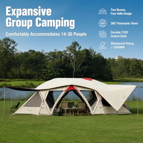 Carpa para 14-36 personas resistente al clima miniatura 5