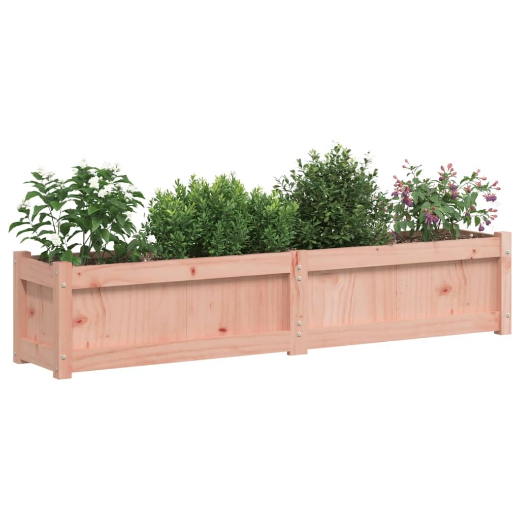 Fioriere da Giardino 2 pz in Legno Massello Douglas 150x31x31 cm | Ideale per allestire un orto domestico o decorare il balcone con piante e fiori. Design moderno e spazioso.