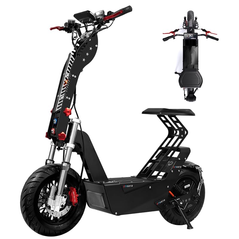 Electric Scooter for Adults with NFC 10000W Motor 70 MPH Max Speed 90 Mile Ranges 74V 50AH Battery