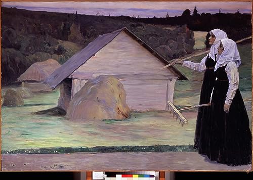 Cuadro abstractor de verano de Nesterov para decorar tu salón con elegancia de 60x90cm