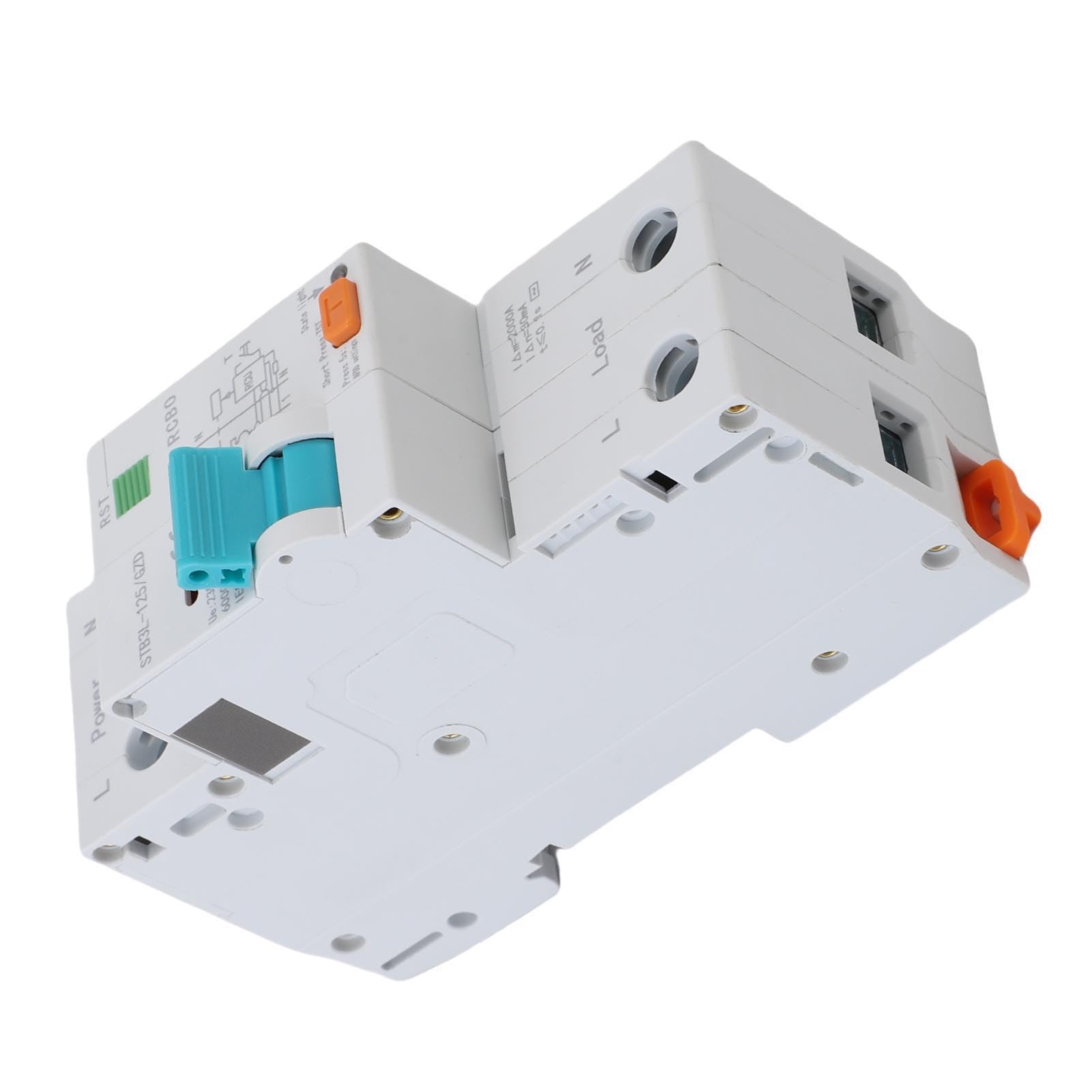 FTVOGUE Interruttore Automatico Salvaarco 1P+N AFDD RCBO RCCB Interruttore Automatico Miniaturizzato 63A con Protezione Dalle Perdite di Sovraccarico per Impianti Elettrici Domestici e Industriali