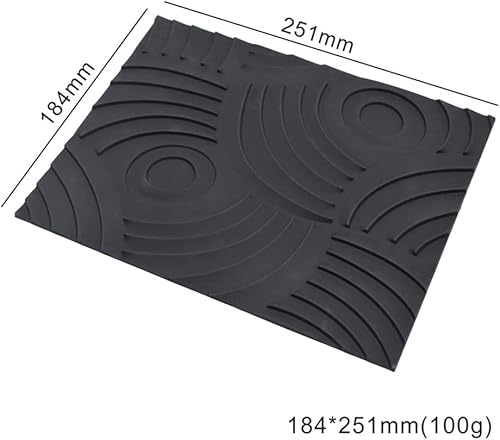 Miniatura 3 de Esterillas anuales de silicona para hornear, herramientas de decoración de pasteles, alfombrilla de venas, moldes de fondant, moldes de mousse,
