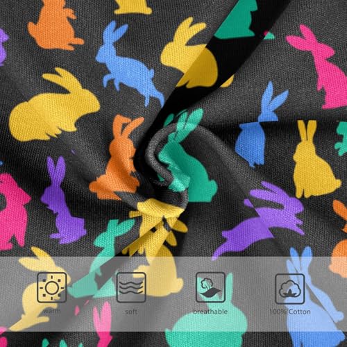 Boys' Exclusive Briefs Toddler Underwear 95% Combed Cotton Boxerbriefs 2T Multicolored Rabbit 423