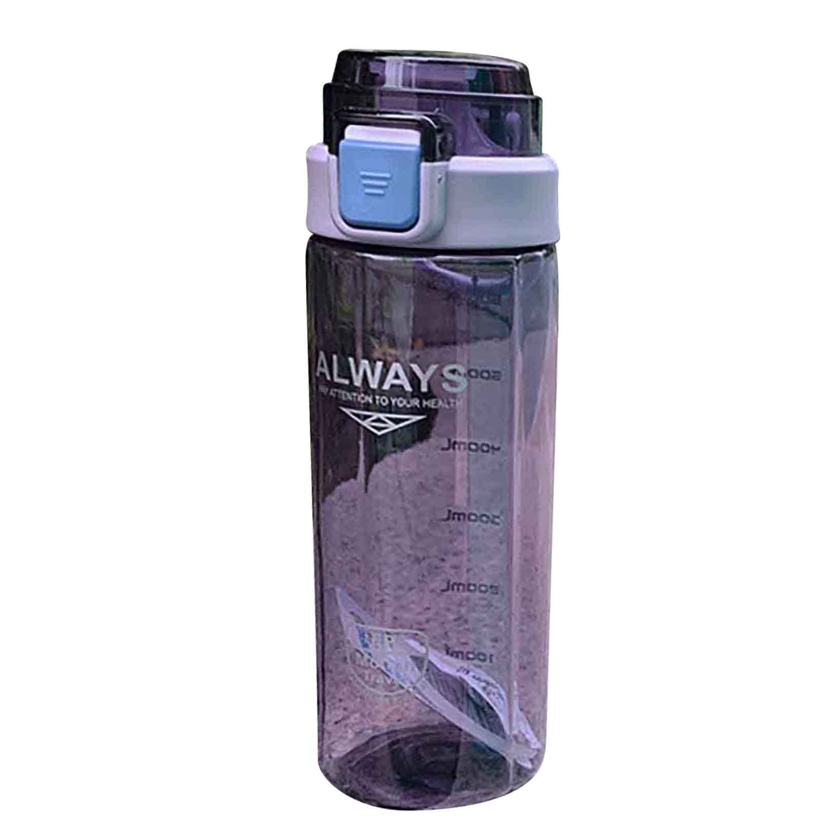 Large Water Bottles with Lid Plastic Travel Water Bottle for Sports Outdoors Reusable Big Gym Bottle Leak Proof