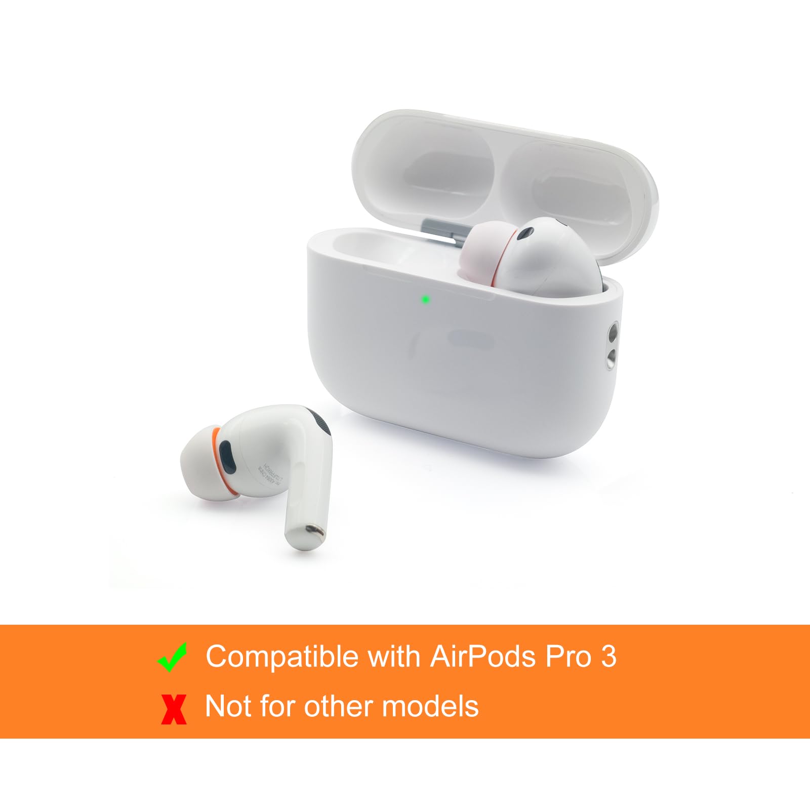 Amazon | AirPods Pro 3用交換用イヤーチップ、シリコンシールド付き