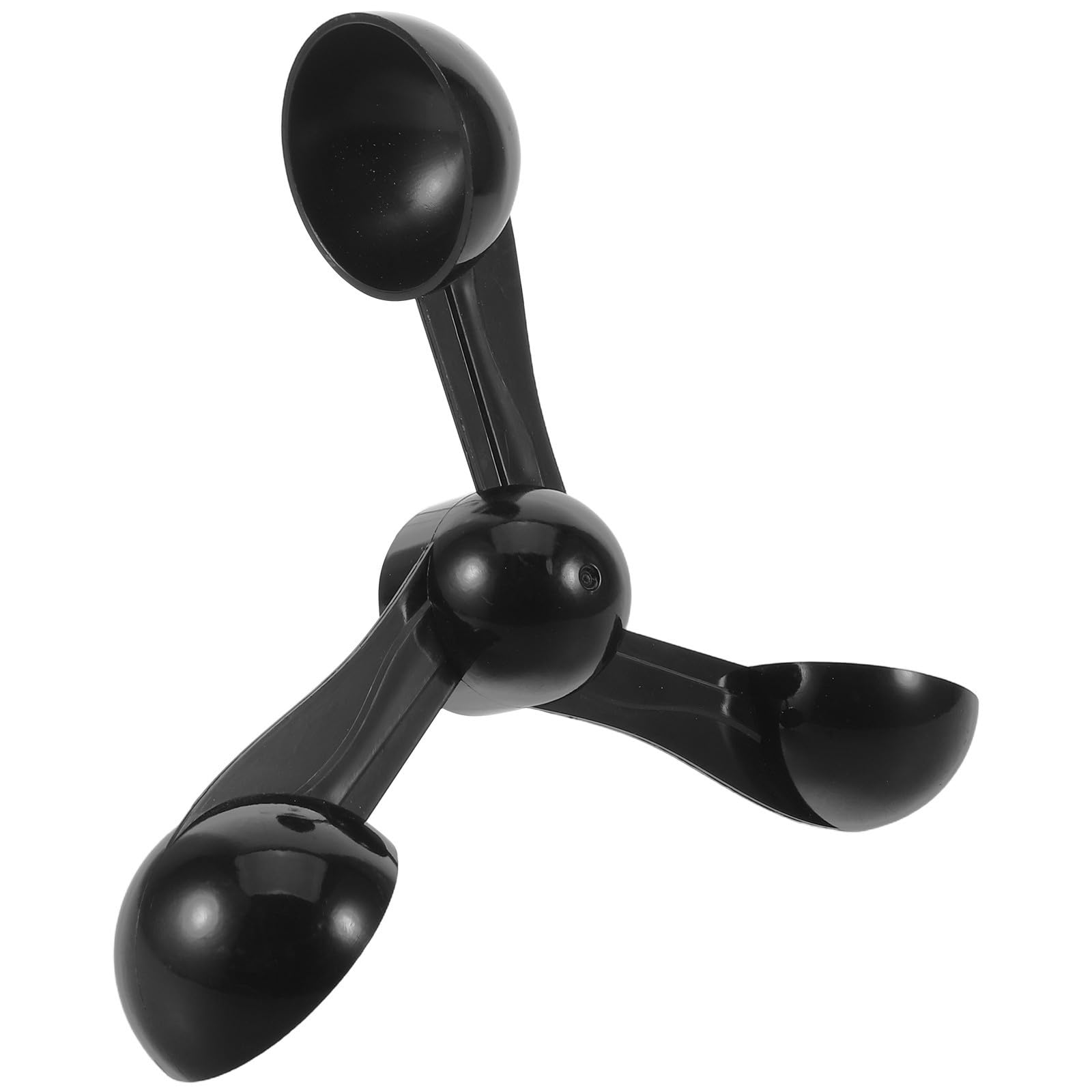 ULTECHNOVO Windalarm für Turmdrehkrane 3-schalen Anemometer Ersatzteil aus Abs mit Schneller Windgeschwindigkeitsmessung und Einfacher Montage für Baustellen und Wetterstationen