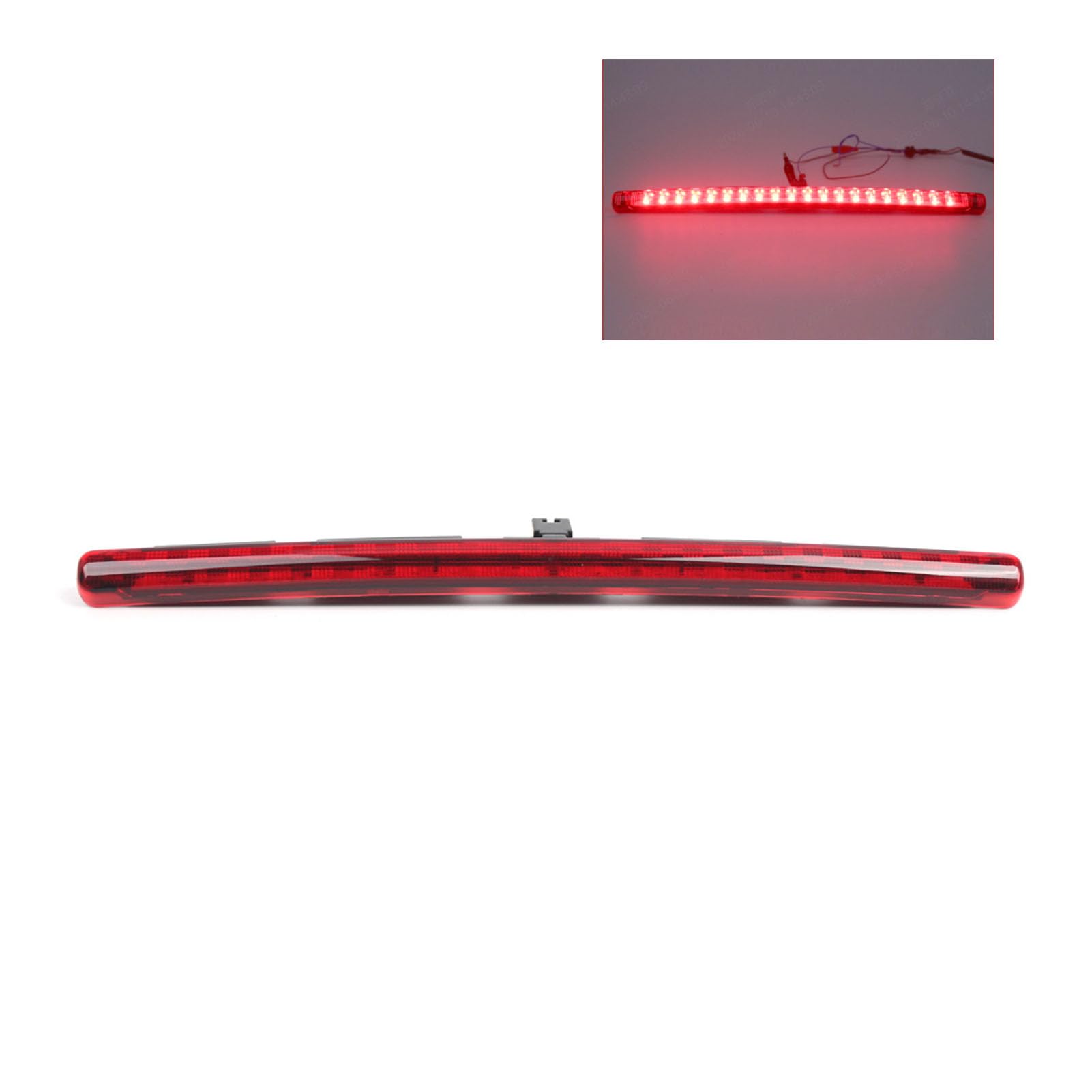 KIMISS Terza Luce Stop a LED Luce Stop Centrale a Montaggio Alto Ad Alto Livello Plug and Play Full Chip LED Alloggiamento Sigillato in ABS con OE 63256961016 per R52